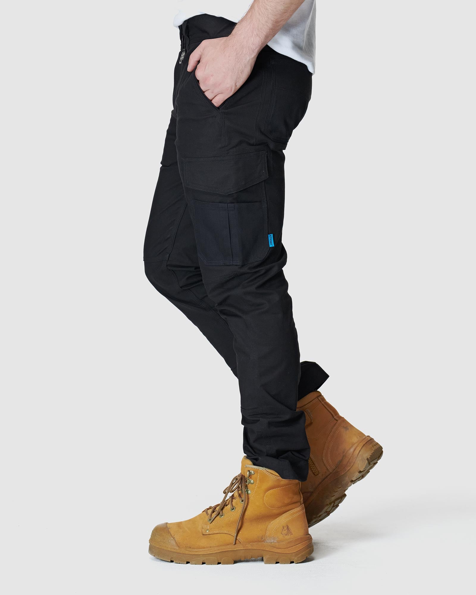 Mens Slim Pant Black – ELWD WORKWEAR